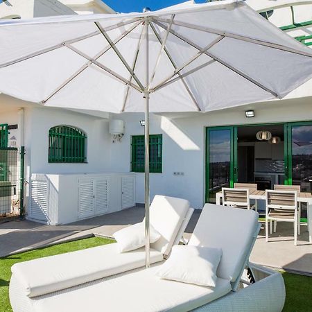 Bungalow Con Gran Terraza Con Vistas Маспаломас Екстериор снимка