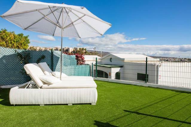Bungalow Con Gran Terraza Con Vistas Маспаломас Екстериор снимка