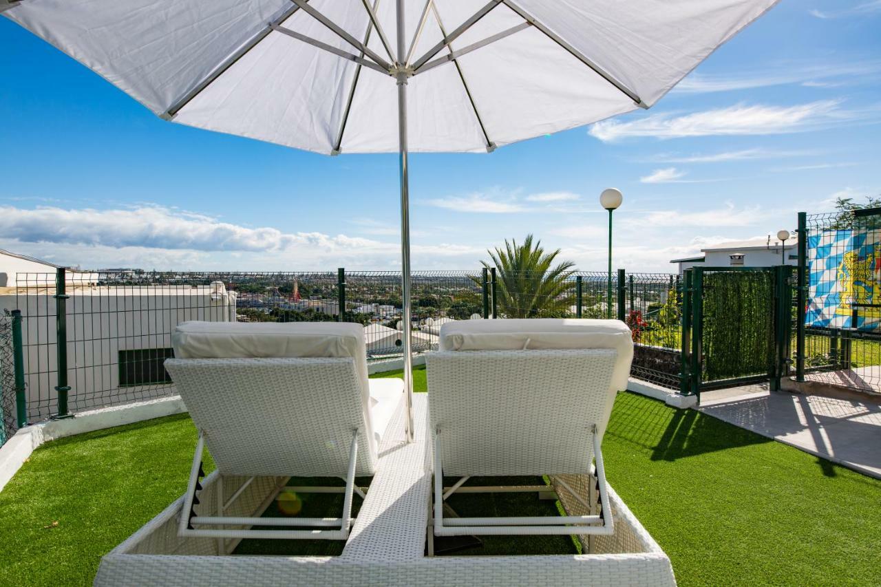 Bungalow Con Gran Terraza Con Vistas Маспаломас Екстериор снимка